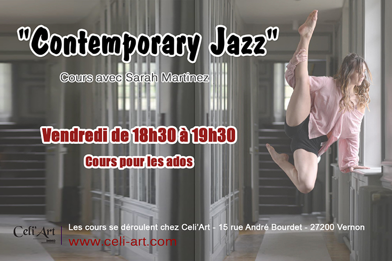 Contemporary Jazz Dance - Cours Contemporain - Celi'Art Vernon Evreux Pacy sur Eure Gaillon 27